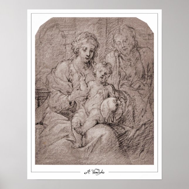 Anthony van Dyck Zedign Art Poster #817 (Front)