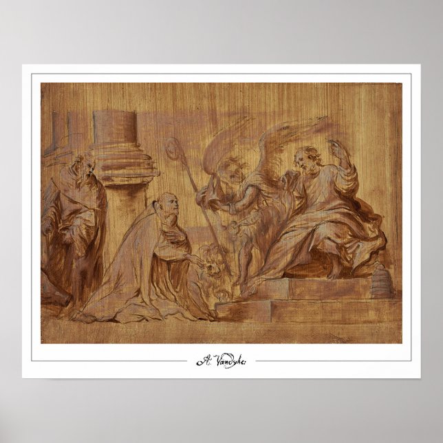 Anthony van Dyck Zedign Art Poster #889 (Front)