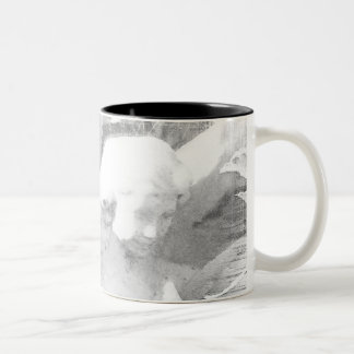 anthony's angel Two-Tone coffee mug