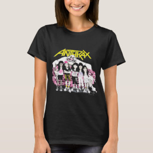 Anthrax Band Group Classic Thrash Metal Art Design T-Shirt