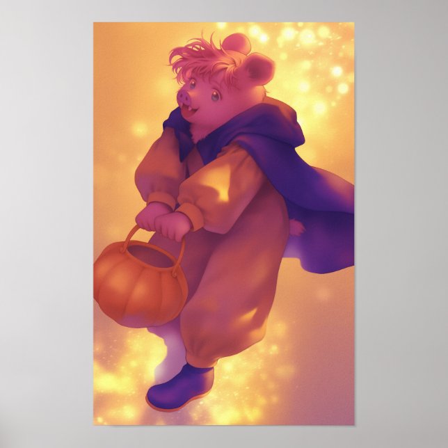 Anthro Boar Poster (Front)