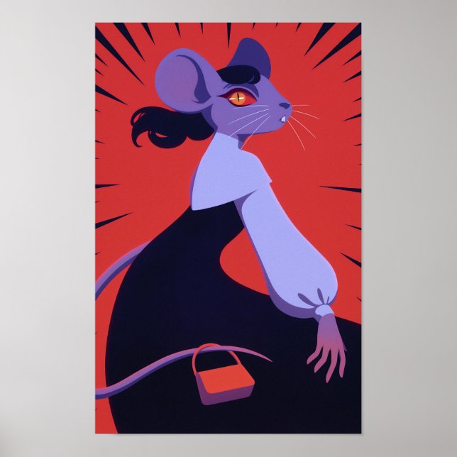 Anthro Rat Poster (Front)