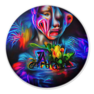 Anthrophobia 2 ceramic knob