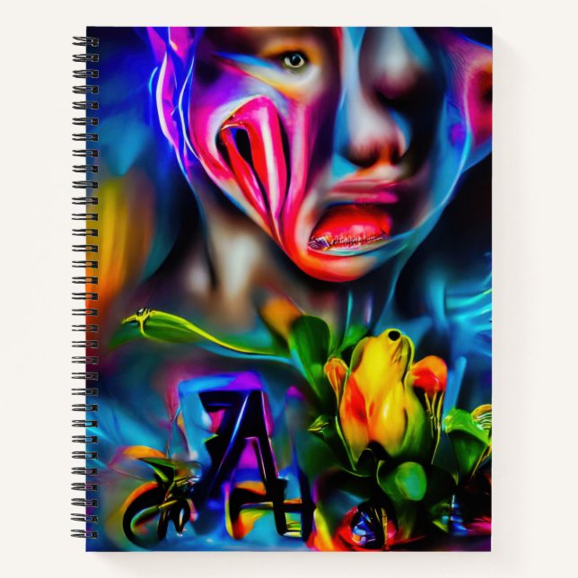 Anthrophobia 2 notebook (Front)