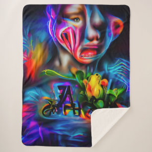 Anthrophobia 2 sherpa blanket