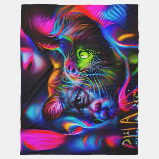 Anthrophobia  fleece blanket (Front)