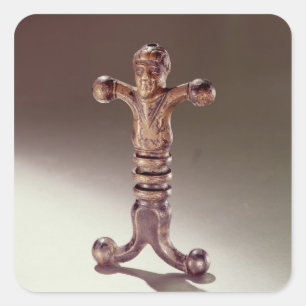 Anthropoid sword hilt square sticker