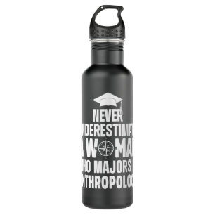 Anthropologist Woman Anthropology Student and Teac 710 Ml Water Bottle