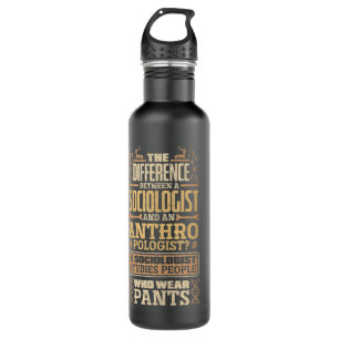Anthropology Anthropologist Difference Between Soc 710 Ml Water Bottle