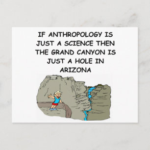 ANTHROPOLOGY gifts t-shirts Postcard
