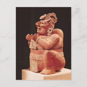 Anthropomorphic censer, from Guatemala Postcard