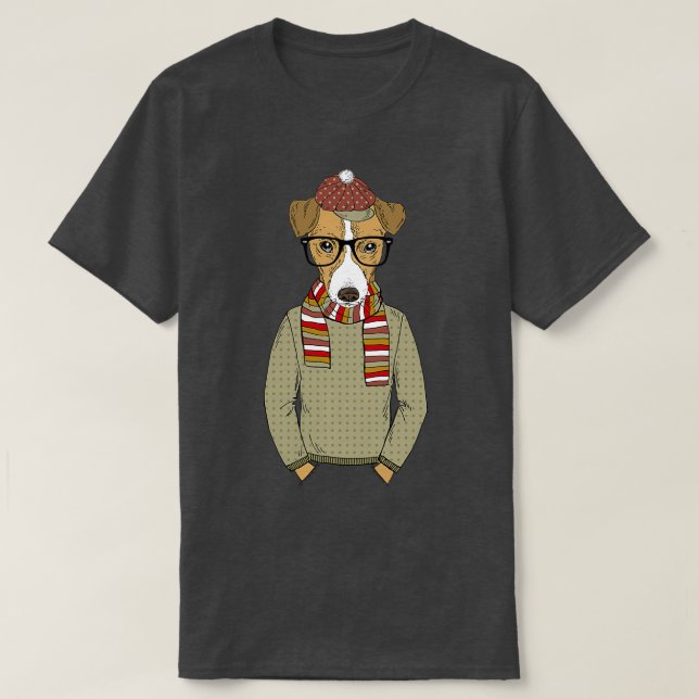 Anthropomorphic Dog 3 T-Shirt (Design Front)