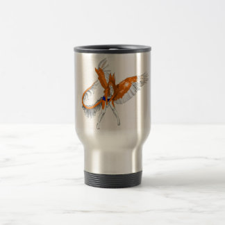 Anthropomorphic Furry Rabbit Dragon Angel 2010 Travel Mug