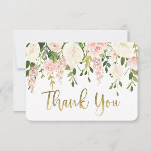 Anthurium thank you card