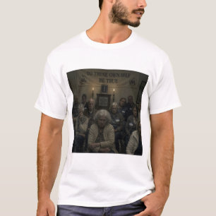 Anti AA — Miserable AA Meeting Satire Tee