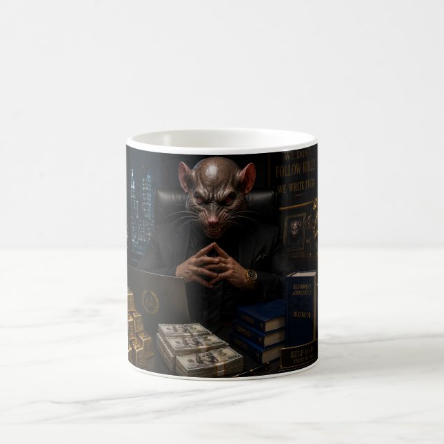 Anti AA Self Made Rat Basic Coffee Mug (Center)