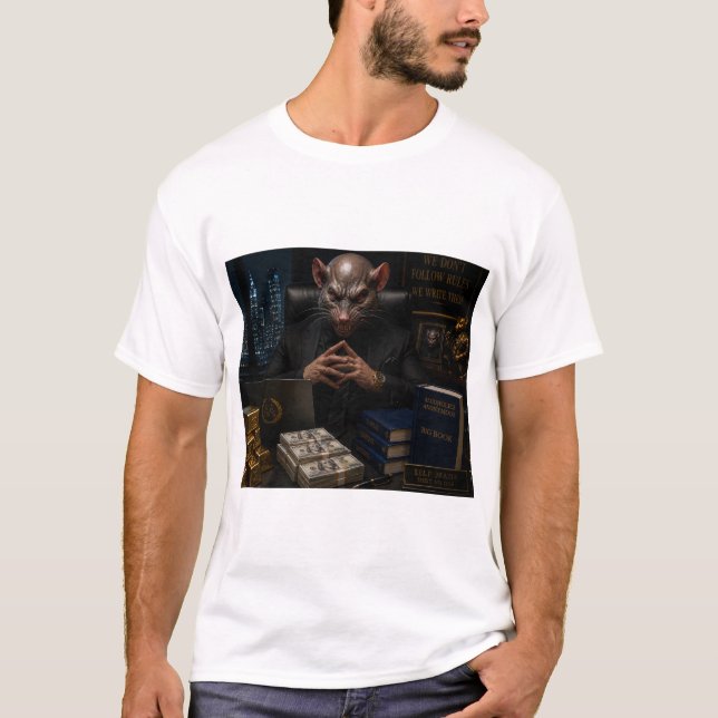 Anti AA Self Made Rat Basic T-Shirt (Front)