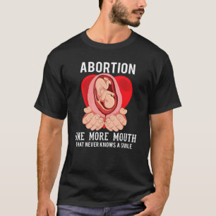 Anti Abortion Pro Life Choice Stop Unborn Lives Co T-Shirt