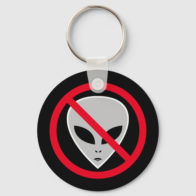 Anti Alien Key Ring (Front)