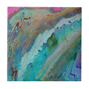 Anti-Atlas Mountains of Morocco - Terra satellite Ceramic Tile