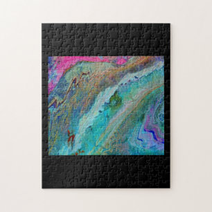 Anti-Atlas Mountains of Morocco - Terra satellite Jigsaw Puzzle