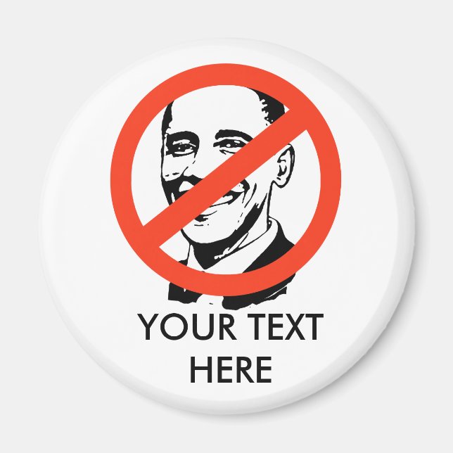 ANTI-BARACK OBAMA: ANTI-OBAMA MAGNET (Front)