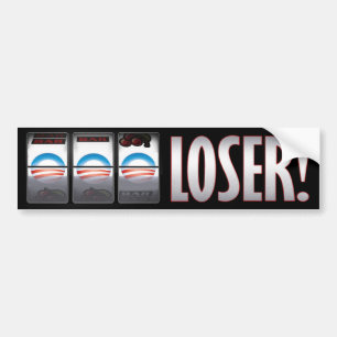 Anti Barack Obama Design Bumper Sticker