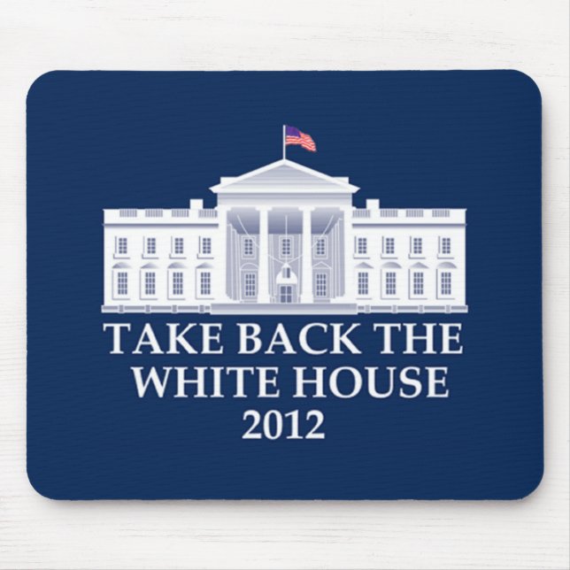 Anti Barack Obama Design Mouse Pad (Front)