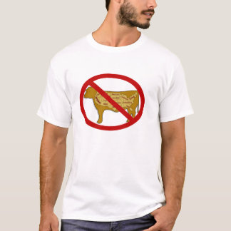 Anti Beef Men's Organic Cotton Tee