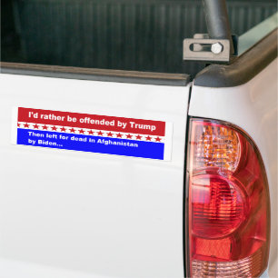 Anti Biden Afghanistan Left For Dead Bumper Sticker