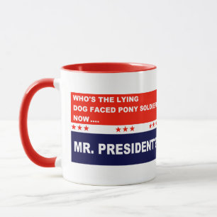 Anti biden pony soldier mug