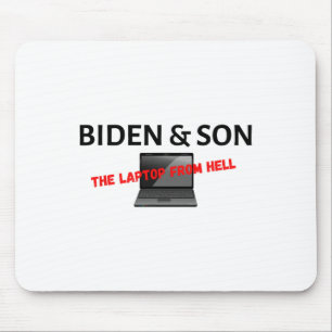 Anti Biden Pro Trump The Laptop From Hell Apparel Mouse Pad