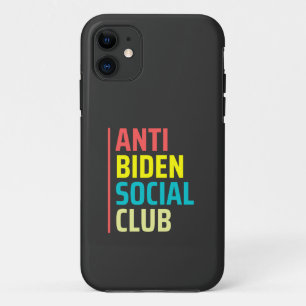 Anti Biden Social club iPhone 11 Case