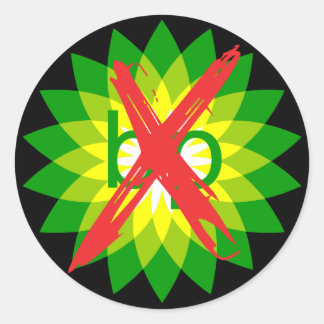 Anti-BP Round Sticker