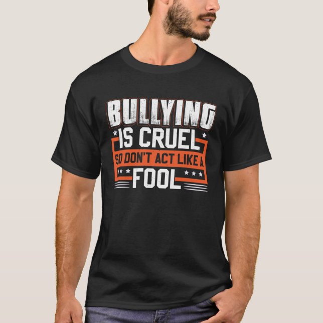 Anti Bully Unity Day Anti Bullying T-Shirt (Front)
