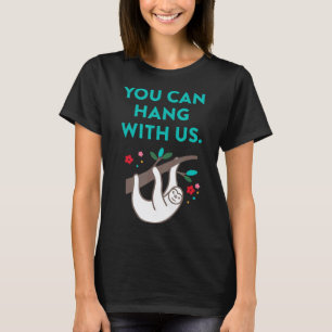 Anti Bullying Back To School Cute Sloth For Kids T T-Shirt