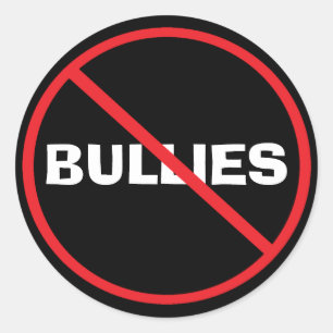 Anti-Bullying Classic Round Sticker