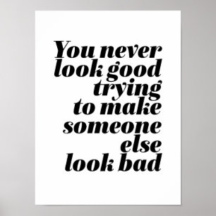Anti Bullying Don't Be Mean Be Nice Choose Kind Poster