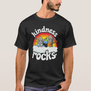 Anti Bullying Rainbow Hippie Music Teacher Kindnes T-Shirt