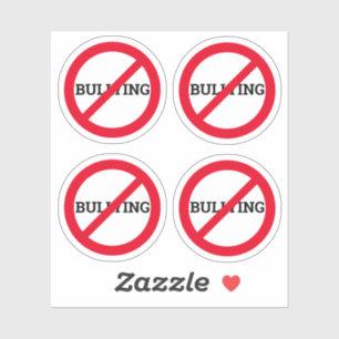 Anti Bullying small Sticker