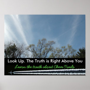 Anti Chem Trail Educational Poster