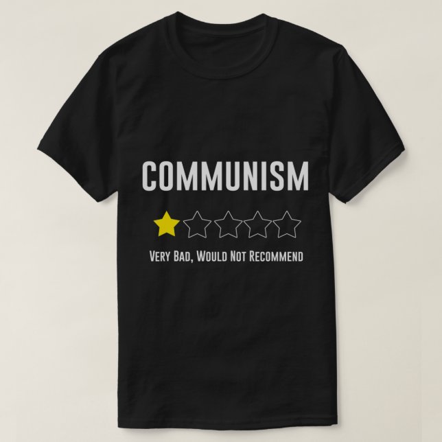 Anti Communism Anti Communist.png T-Shirt (Design Front)