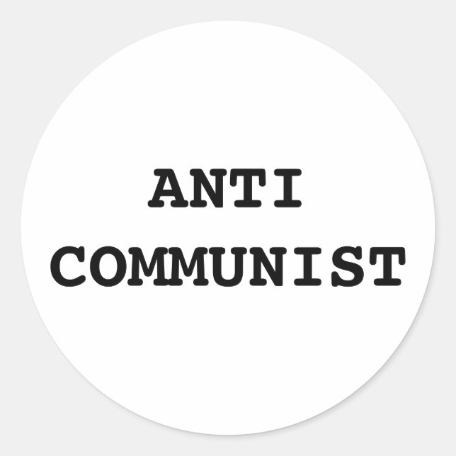 ANTI-COMMUNIST STICKERS (Front)