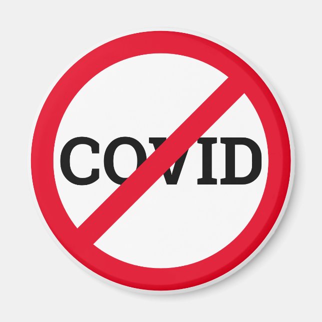 Anti COVID Magnet (Front)