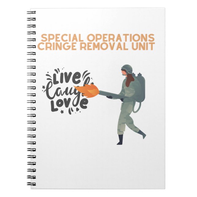 Anti-Cringe Personal Notebook (Front)