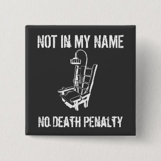 Anti Death Penalty Pin Button
