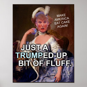 Anti Donald Trump Marie Antoinette 2020 Election Poster