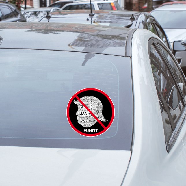 Anti-Donald-Trump Word Cloud Car (Creator Uploaded)