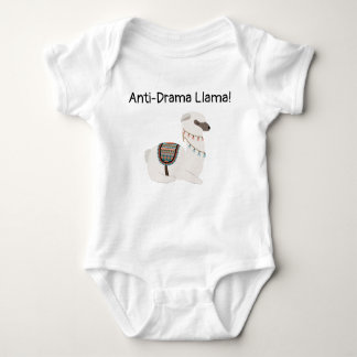 Anti-Drama Llama Baby Bodysuit