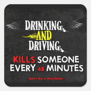 Anti-Drinking & Driving Stickers